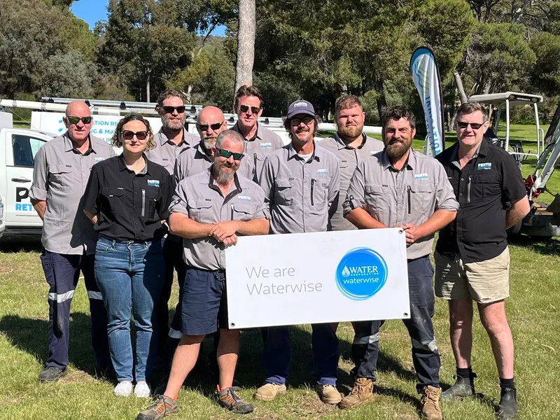 Waterwise certified reticulation team